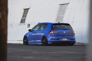 2017 Volkswagen Golf R - Rotiform TUF-R - Black Wheel Pros